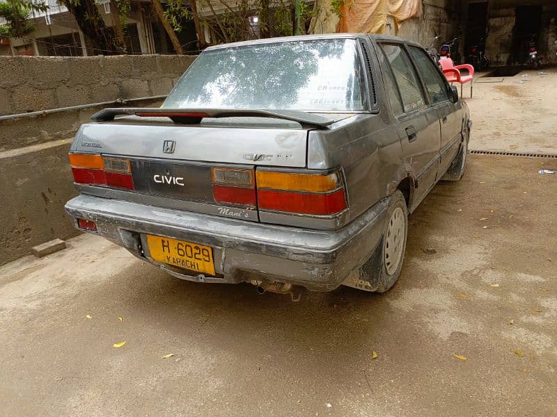 Honda Civic EXi 1987 6