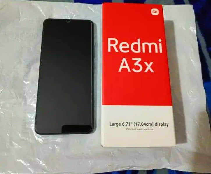 Redmi A3x. Only 1 day Used Full Warranty 2