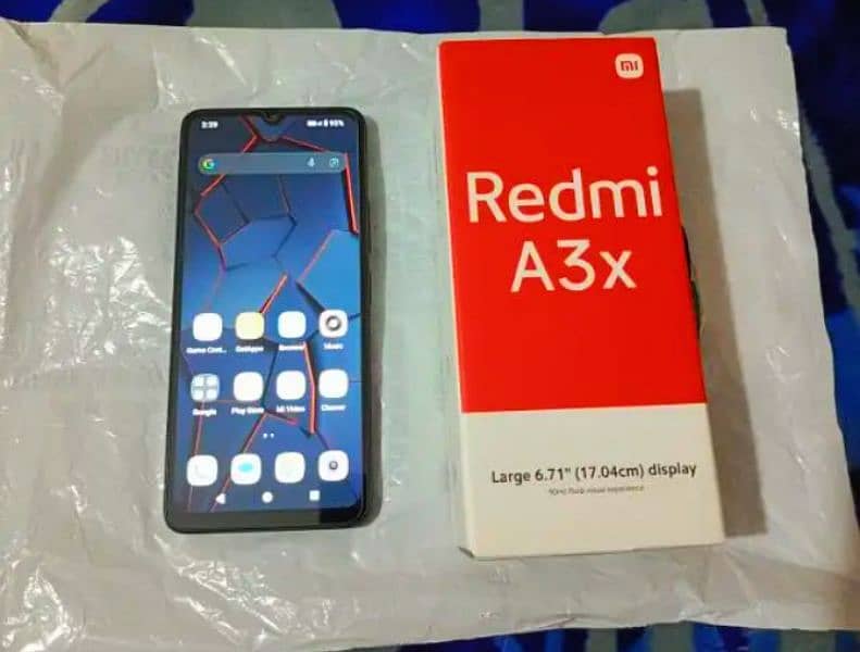 Redmi A3x. Only 1 day Used Full Warranty 3