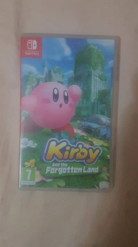 Nintendo switch game kirby and the forgotten land 0