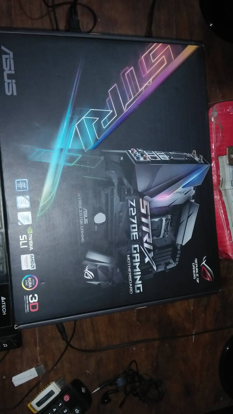 Asus Rog Strix Z270e Motherboard Core i5-6Th Gen 5