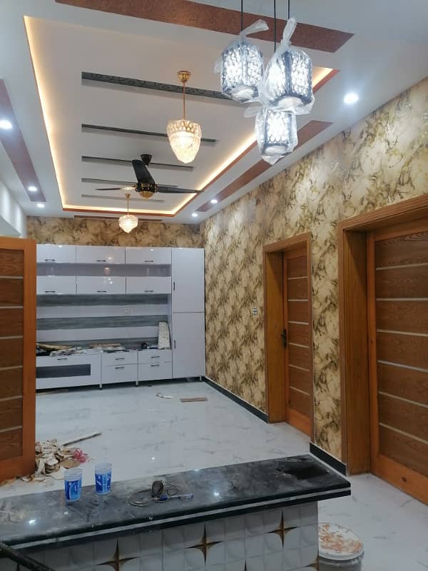 Brand New Tile Flooring 6 marla Single Story House in Ghauri Ghouri Town Islamabad 0