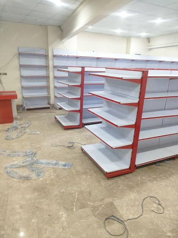 Wall Rack/ Store Rack/ Gondola Rack/ Shopping baskets/ Trolleys/ till 1