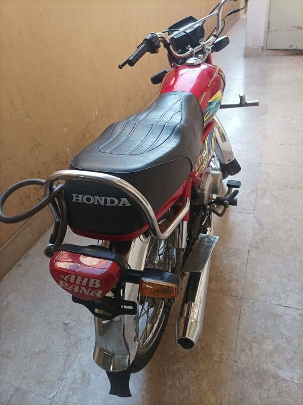 2021 MODEL HONDA CD 70 SALE APPLIED FOR 4