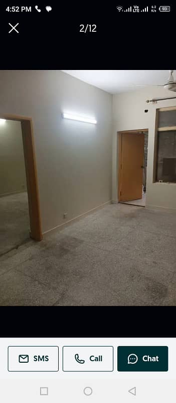 G11/3 C type flat For Rent First floor only family bachelor's Job person 4