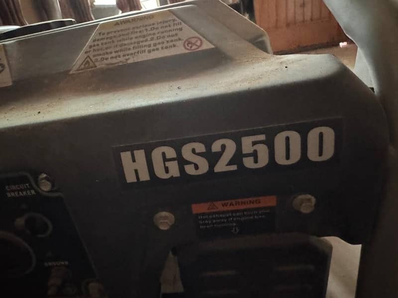 generator hgs2500 2