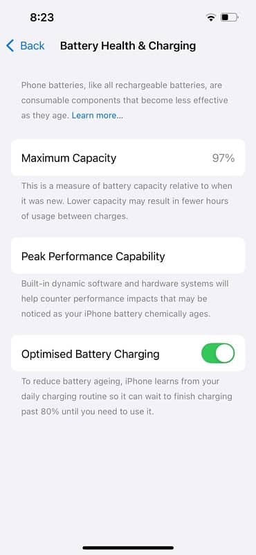 Iphone 14 (97 battery health) 5