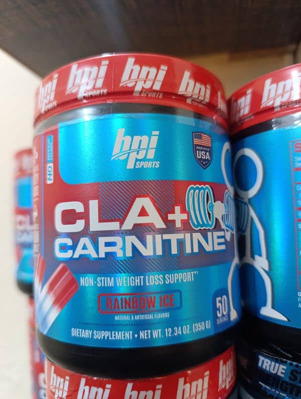 BPI CLA+CARNITINE 50 SERVING/gymsupplement/REDUCE BODY FAT/weight loss 2