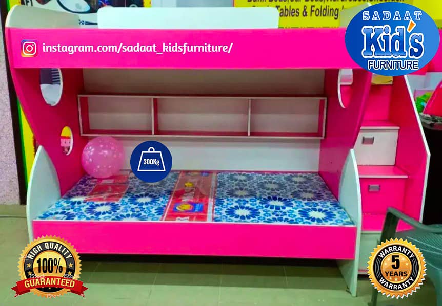 Double Bunk bed for kids 5