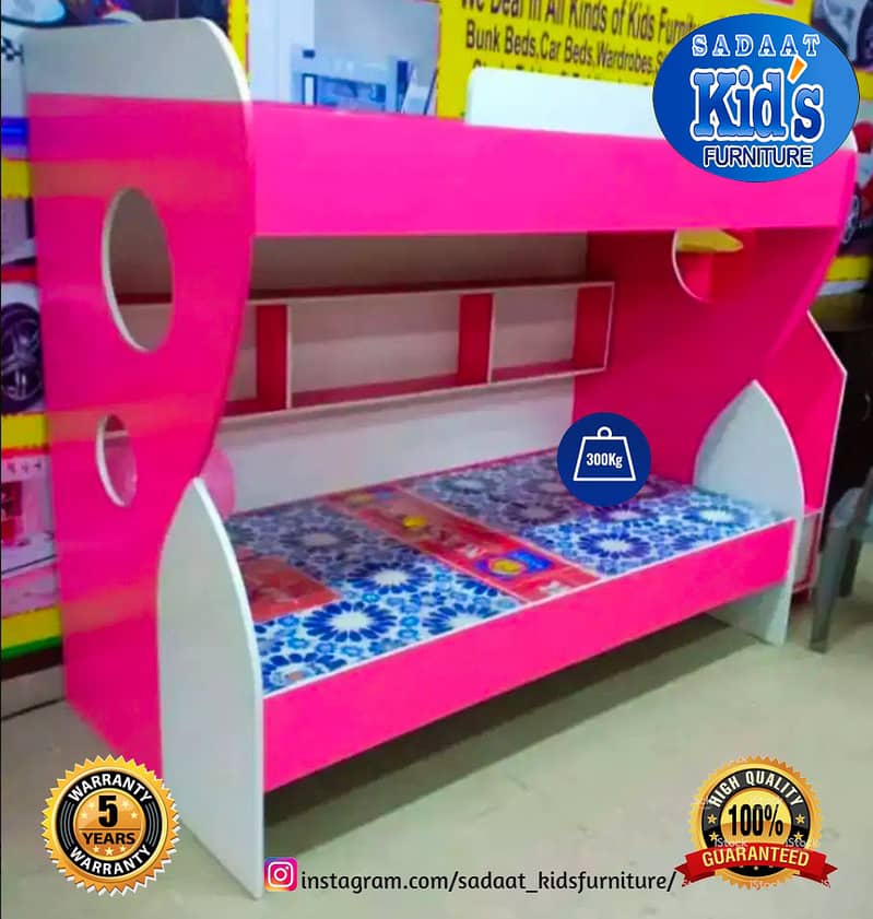 Double Bunk bed for kids 6