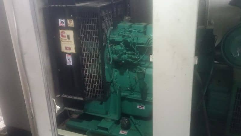 cummins 100 kva with canopy lod test orignal waind moter 6