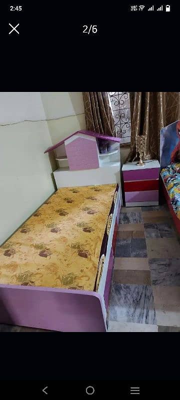 2 beautiful kids bed for sale 1