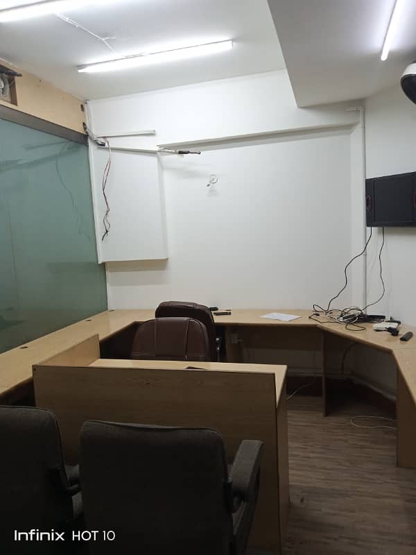 Fully Furnished Office Available On Rent At Main Shahra-E-Faisal 13