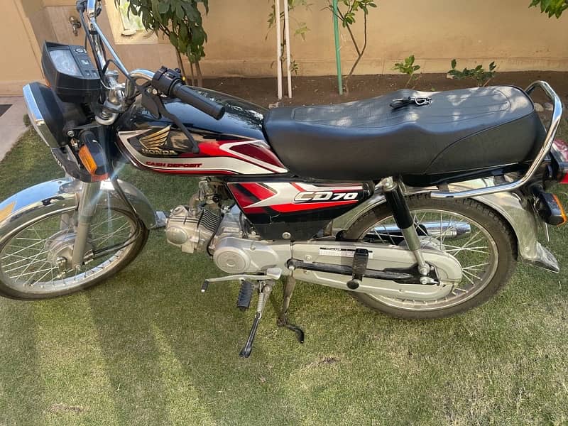 Honda Cd 70 2024 model With 2025 stickers 2