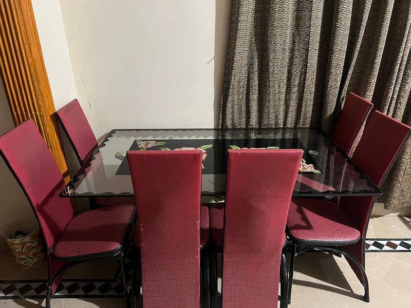 Dining Table 6 Chairs 0