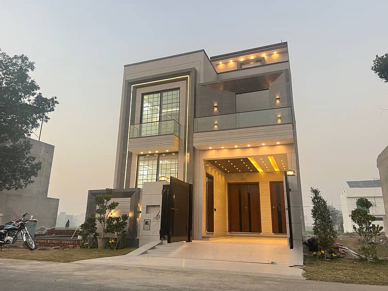 5 Marla Modern Design House for Sale Facing Park in L Block 0