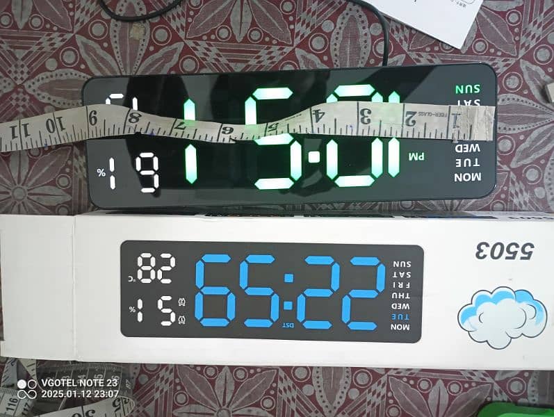 Digital Wall Clock 2