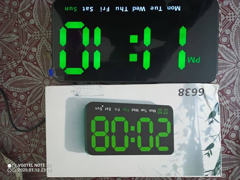 Digital Wall Clock 3