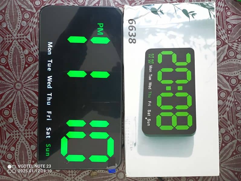 Digital Wall Clock 4