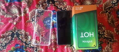 infinix hot 10 with box and orignal charger