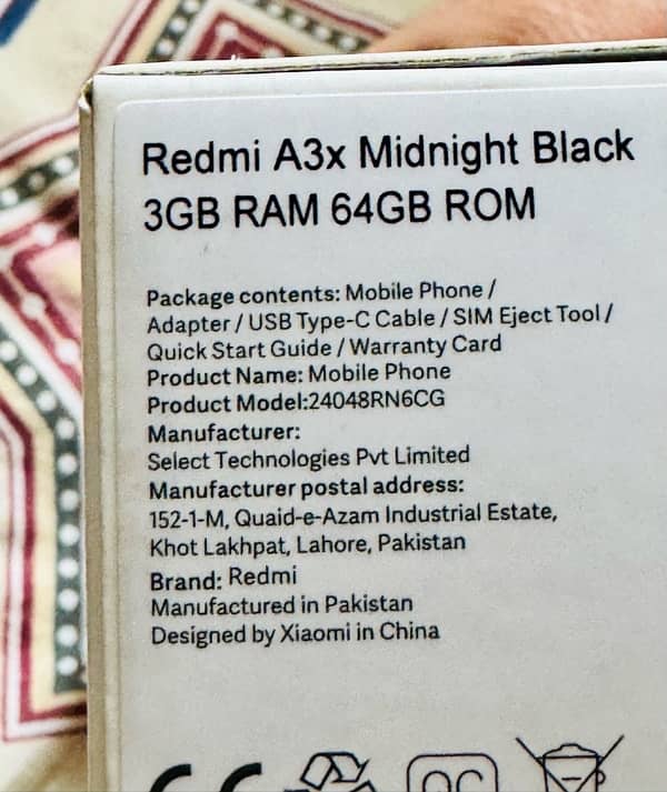 Redmi a3 x 3/64 2