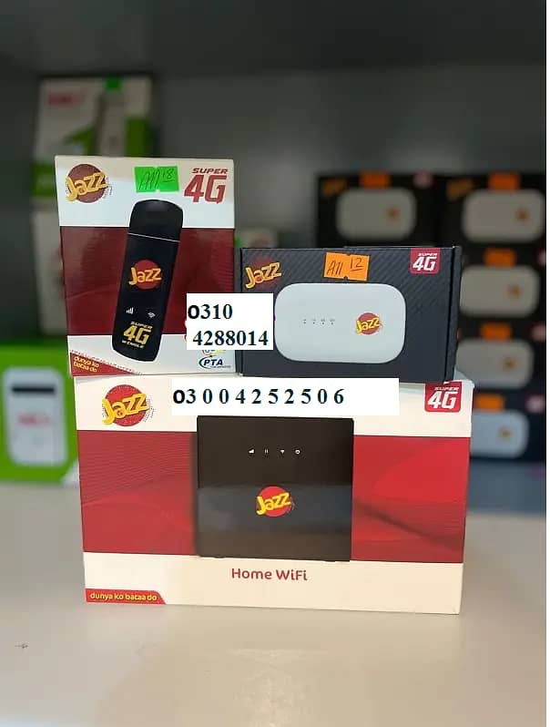 Jazz 4G Router zong 4G Router 1