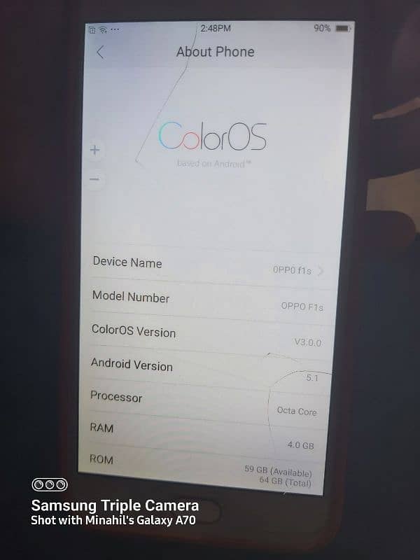 Oppo f1s mobile for sale 2