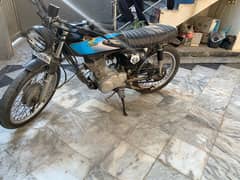 Honda 125 (Cafe racer) Converted full drop