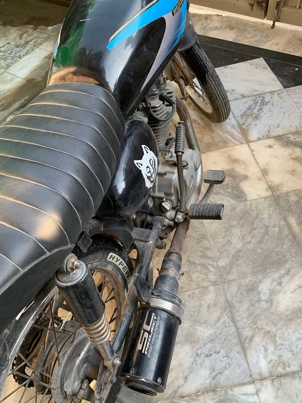 Honda 125 (Cafe racer) Converted full drop 1