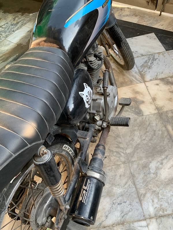 Honda 125 (Cafe racer) Converted full drop 7