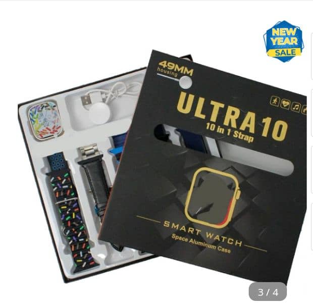 ultra 10 strap smart watch 3