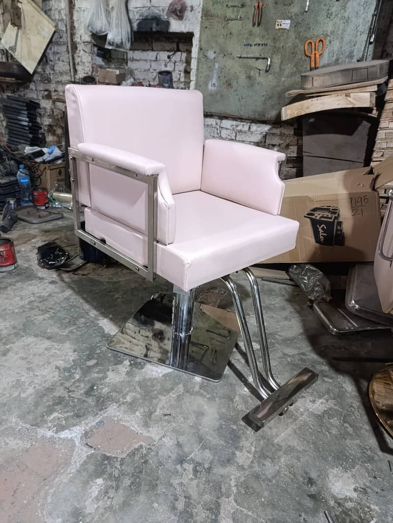 Saloon chair / Barber chair/Cutting chair/Massage bed/ Shampoo unit 8