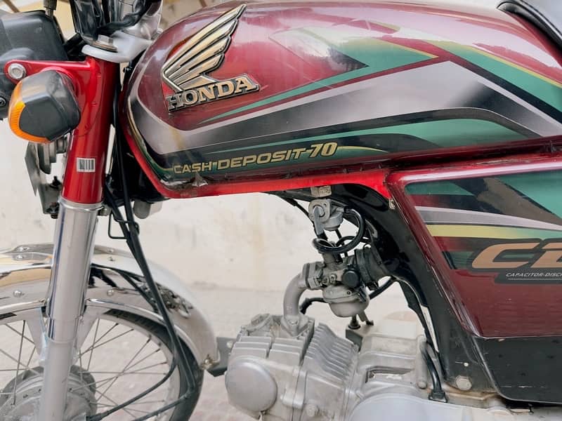 Honda cd 70 for sale model 2021 9