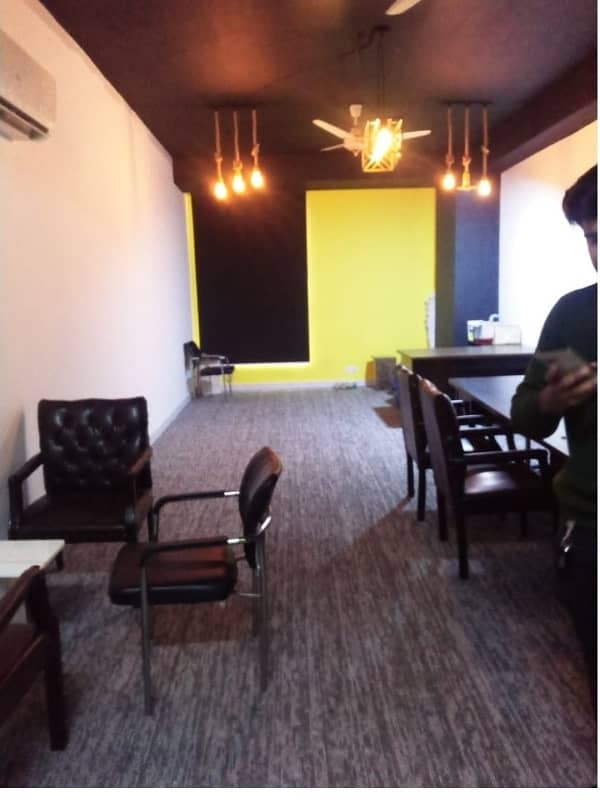 Area 560 square Feet Brand New Corporation Office Available For Rent in Gulberg 3 Lahore 2