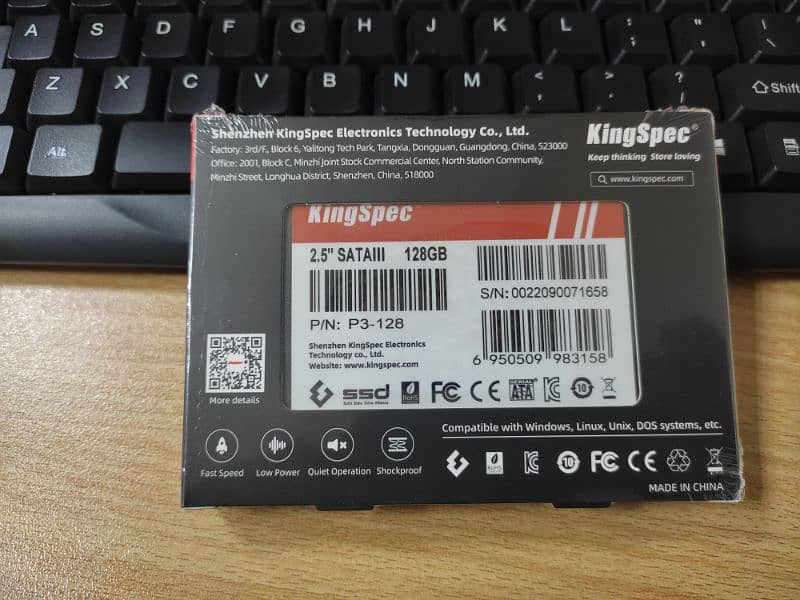 KingSpec SSD 128GB 5