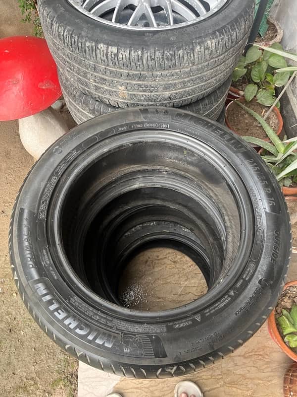 215-55-16 Michelin tyres 6