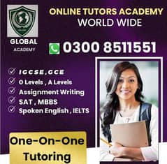 Home Tutor,Online Tutor,Home Tution-O/A Levels,Mont,KG,IGCSE,FSC,IELT