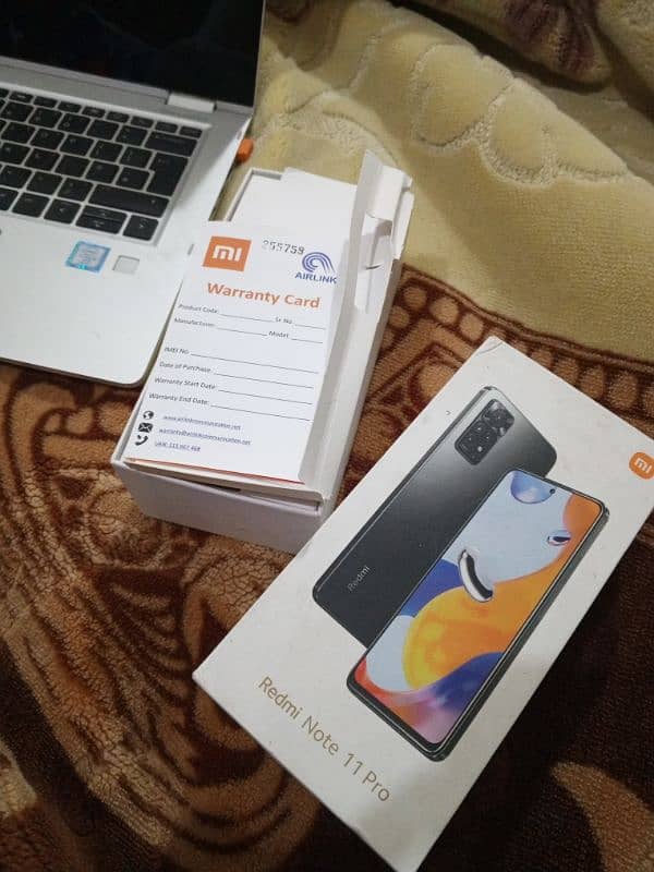 Redmi note 11 pro lush condition 41000RS 2