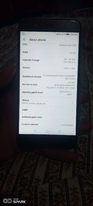 4 GB Ram 128 GB storage 10 by 10 condition 5