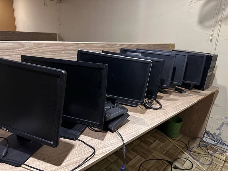 10 screens and 5 computers dell optilex i5 4