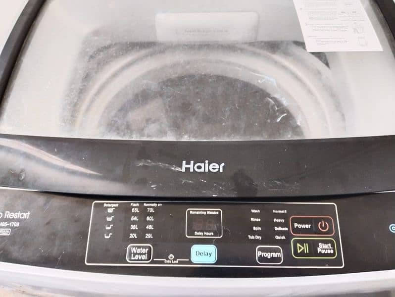 Haier washing  automatic 9 kg 1