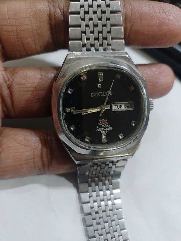 Rico Automatic 21 jewels day and date watch 0