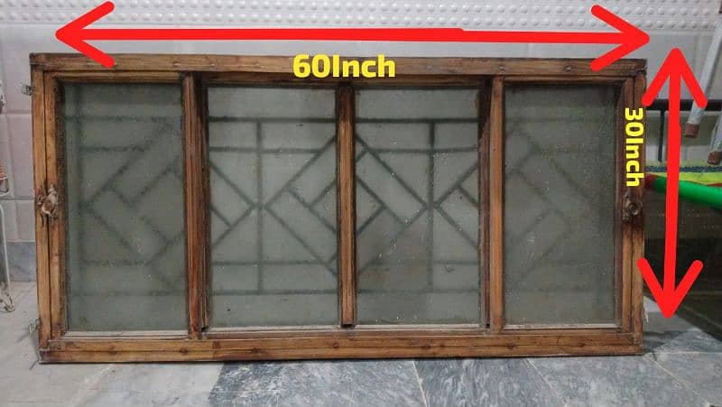 3 piece Roshandan for sale with 5mm Glass 3