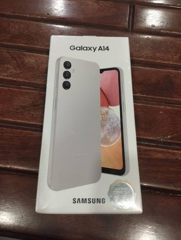 SAMSUNG GALAXY A14 4/128 DABA PACK MOBILE FOR SALE 0