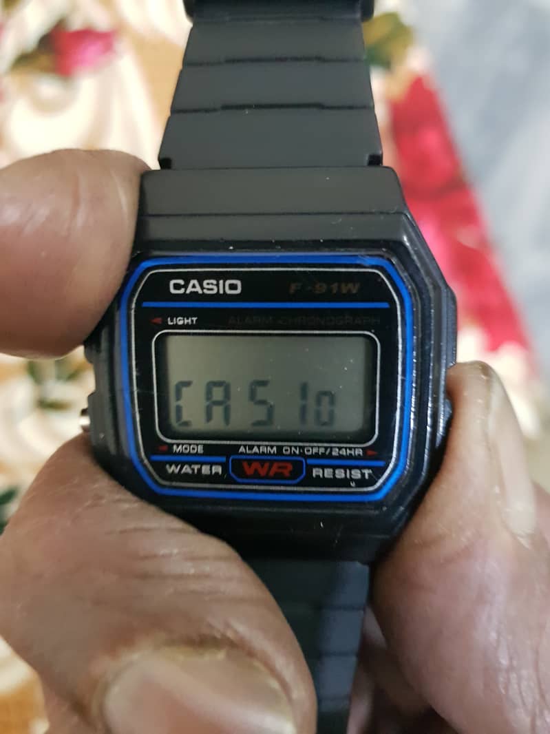 Casio f-91w Original Thailand Made 5