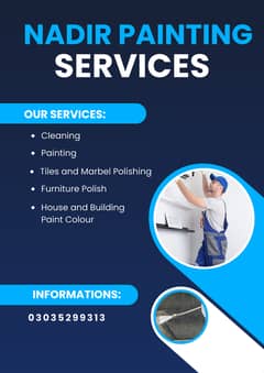 Painting/Cleaning/Furniture Polish/Marble polish/Tiles polish