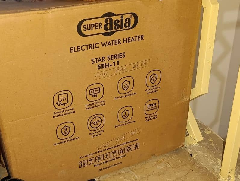 Electric Super Asia Geyser 11 Litre 0