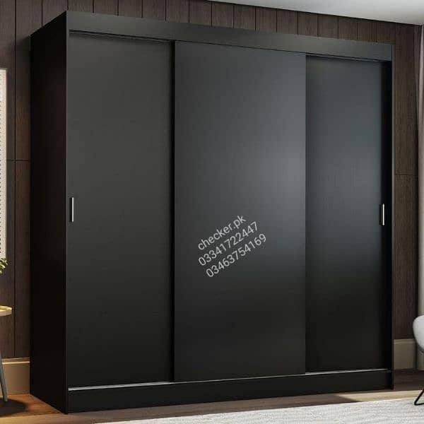 almari , wardrobe, storage cabinet storage cupboard, sliding wardrobe 17