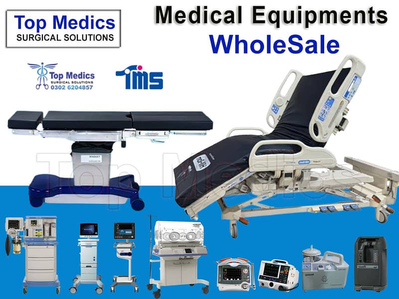 defibrillator/Ventilator/ Anesthesia Machine/ OT table/ Hospital bed 3