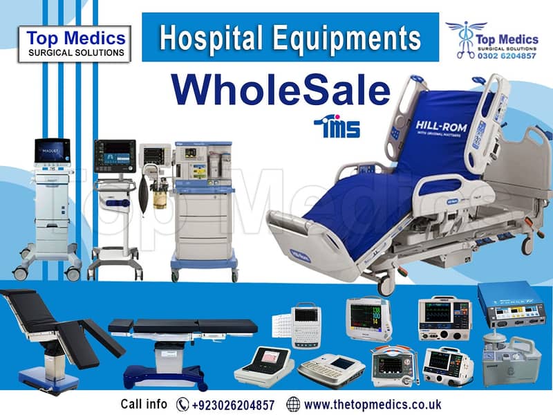 defibrillator/Ventilator/ Anesthesia Machine/ OT table/ Hospital bed 12